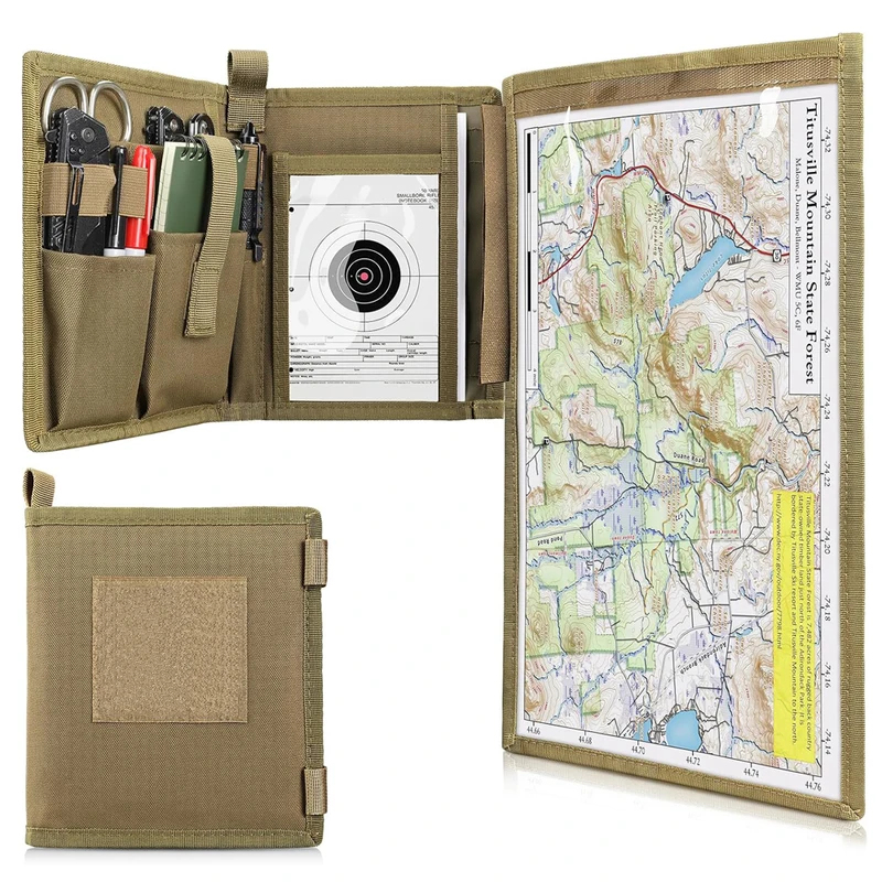 Edc Deep Carry - Tactical Map Storage Bag Map Holder