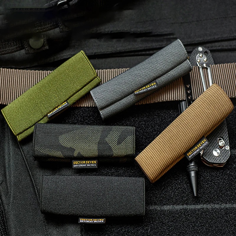 Edc Concealed Carry Belt - 2pcs Belt Sleeve Elastic Loop EDC