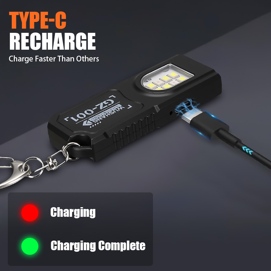 Powerful Mini COB LED Keychain - огляд і ціна Keychain Flashlight