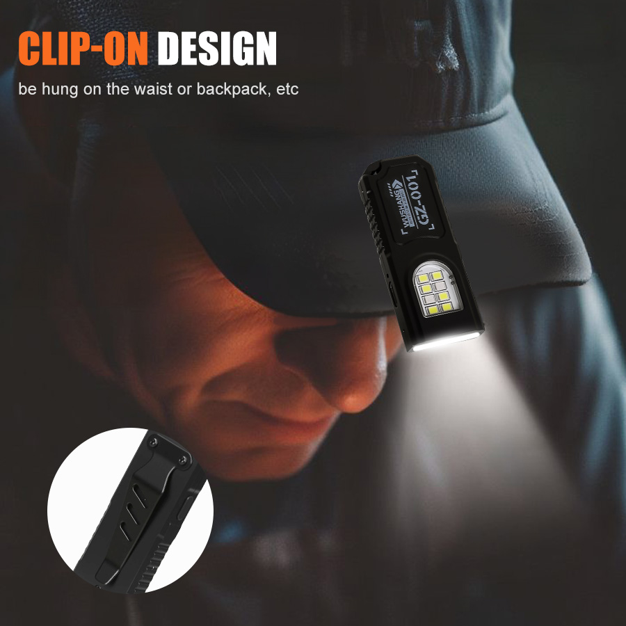 Powerful Mini COB LED Keychain - огляд і ціна Keychain Flashlight