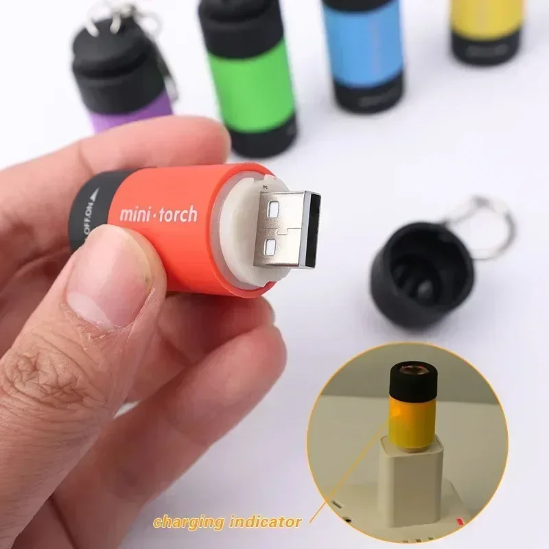 USB Rechargeable LED Multifunc - огляд і ціна Keychain Flashlight