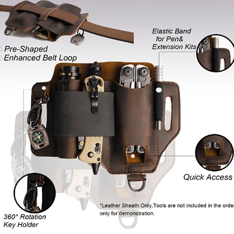 Men Leather EDCs Organizer She - огляд і ціна Edc Carry Pen