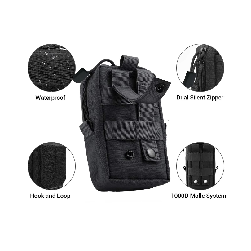 Tactical Molle Pouch Waist Bag - огляд і ціна Edc Deep Carry