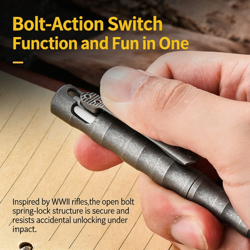 Titanium Alloy Tactical Pen Me - огляд і ціна Edc Carry Pen