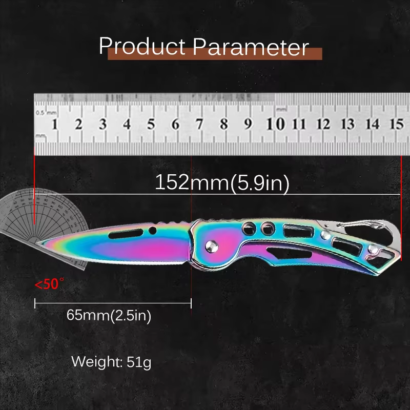 5-Piece Colorful Edc Pocket Kn - огляд і ціна Edc Carry Piece