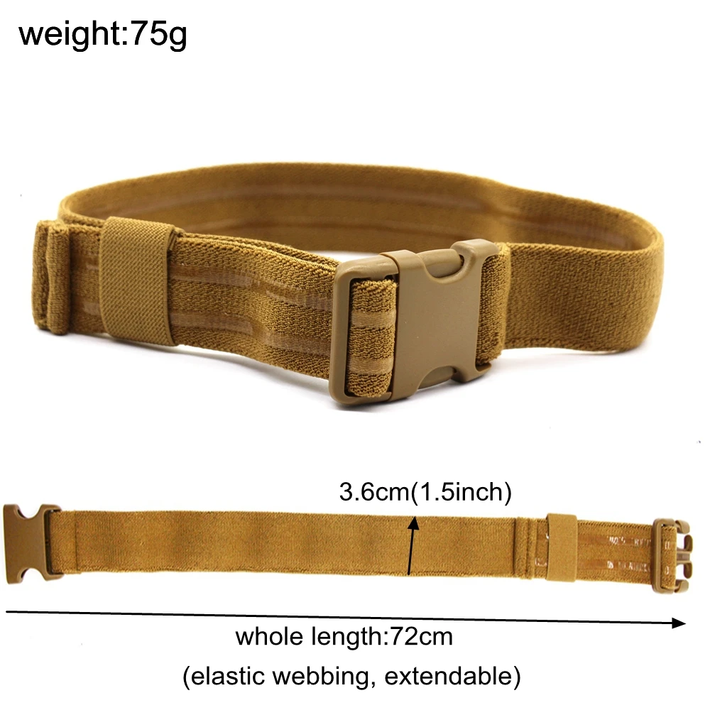 Tactical Elastic Anti-slip Thi - огляд і ціна Edc Concealed Carry Belt