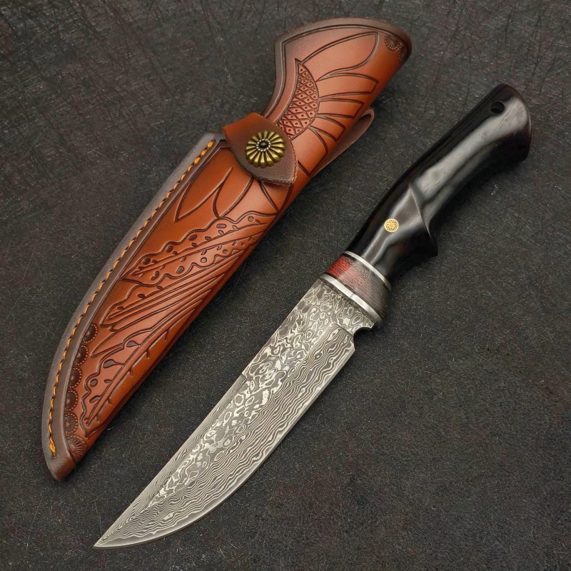 Damascus VG10 outdoor high har - огляд і ціна Edc Concealed Carry Knife